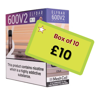 ElfBar 600V2 (£10 Box of 10)