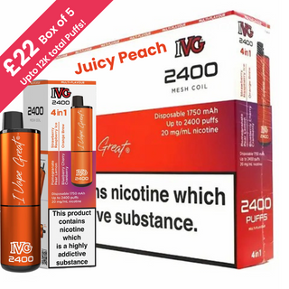 Juicy or Special Edition 2400 (5 for £22)