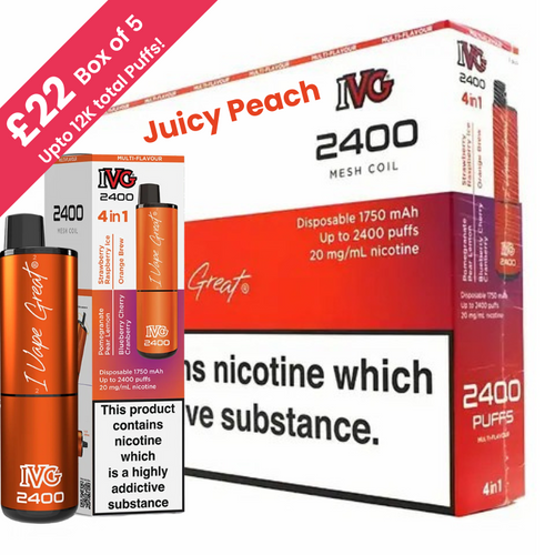 Juicy or Special Edition 2400 (5 for £22)