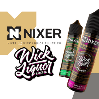 Nixer X Wick Longfill +3 Saltshots (£7)