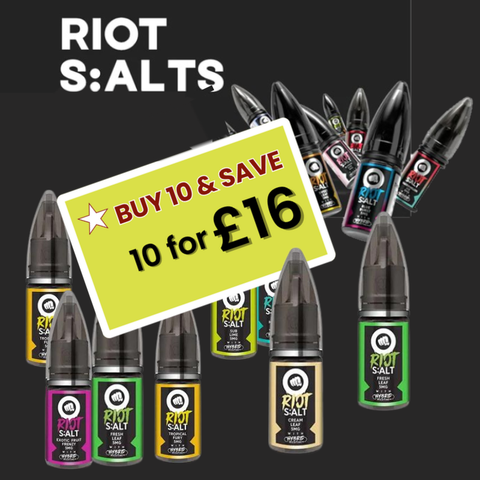 Riot Squad Salts 10 FOR £16