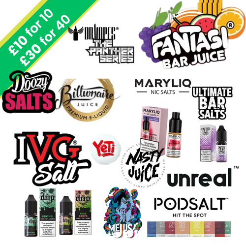 Salts Mystery Deal (£10 for 10)