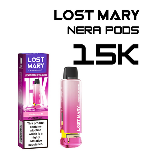 Lost Mary Nera 15K Refill Pack £6