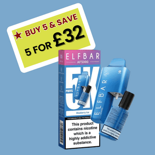 Elfbar AF5000 Disposable (5 for £32)