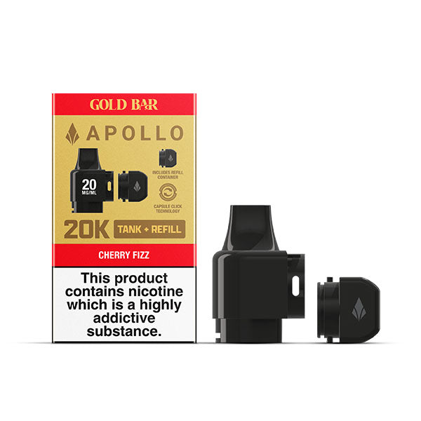 Gold Bar Apollo 20K Tank & Refill (£2)