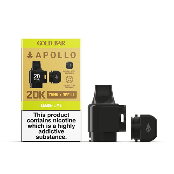 Gold Bar Apollo 20K Tank & Refill (£2)
