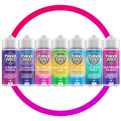 Pukka Juice 100ml + 2 Nics, inc new flavours £9