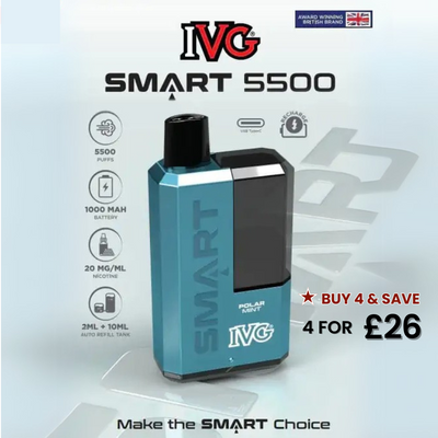 IVG Smart 5500 (£8 or 4 for £26)