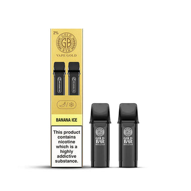 Gold Bar Reload Prefilled Pods | Box of 10 £20 | £3