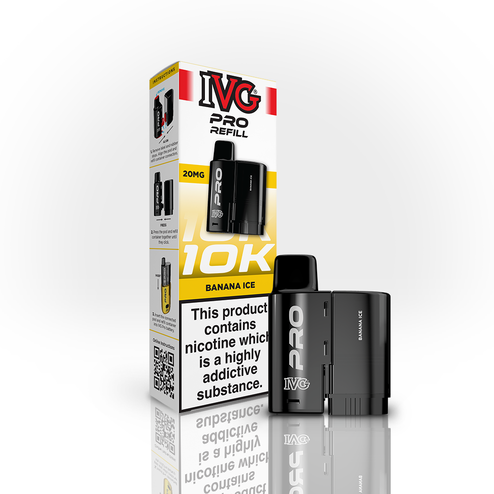 IVG Pro 12 Prefilled PODS 20mg (£5)
