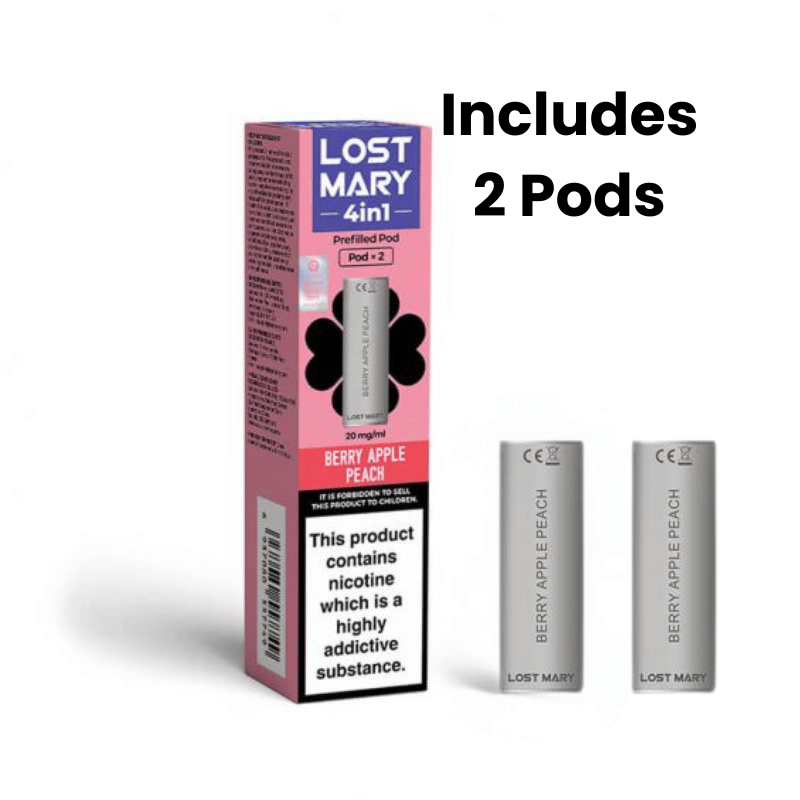 Lost Mary 4in1 PODS (2 per pack  £3.50)