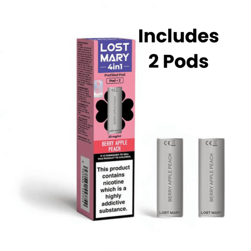 Lost Mary 4 in 1 PODS (2 per pack  £3.50)