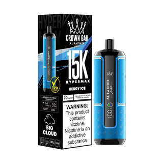 Al Fakher Crown Bar 15k Hyper Max Disposable (£9.99)