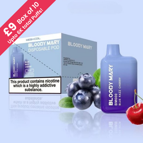 Bloody Mary BM600 (£9 for box of 10)