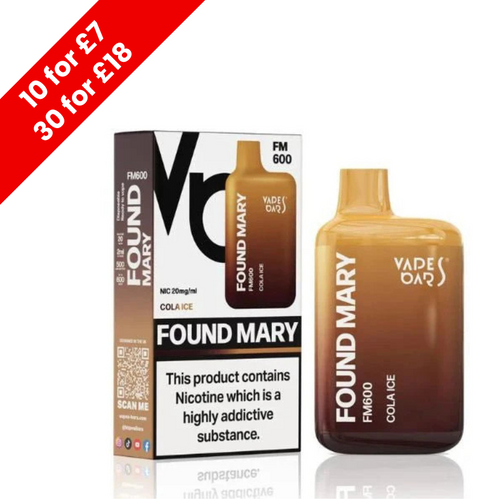 Found Mary FM600 (Box of 10 for £7 or 30 for £18)