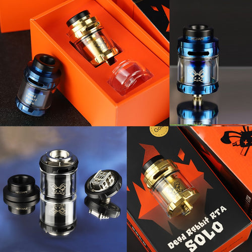 Hellvape Dead Rabbit Solo RTA Tank with Bubbleglass