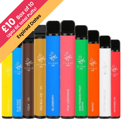 ElfBar 600 ( £10 for Box of 10)