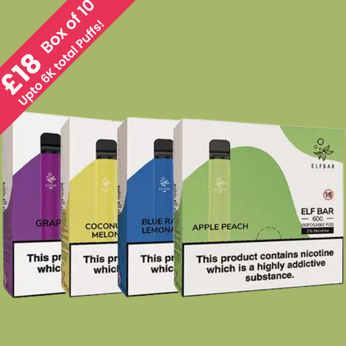 ElfBar 600 ( £17 for 10)