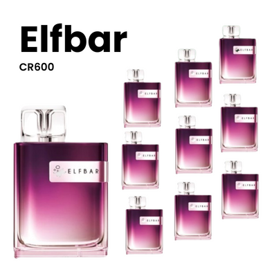 Elfbar Crystal CR600 (Box of 10 £18)