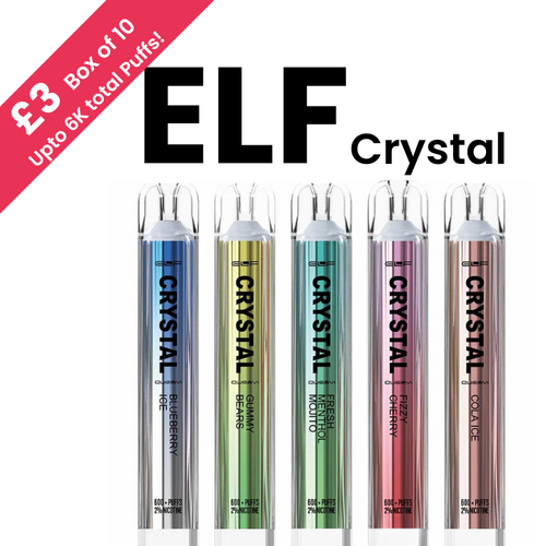 ELFBAR Crystal Disposable (£3)