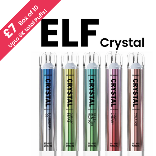 ELFBAR Crystal Disposable (£7)