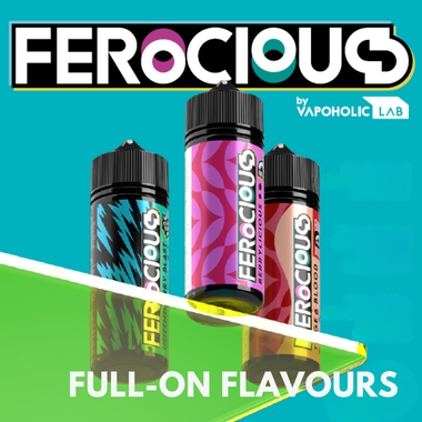 Ferocious Bar Juice 50/50 | 100ml + 2 Nics | £5