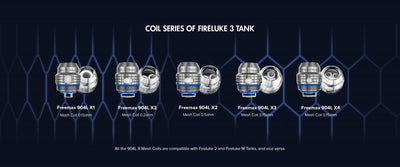 FreeMax 904L X Mesh Coils