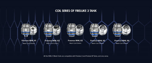 FreeMax 904L X Mesh Coils