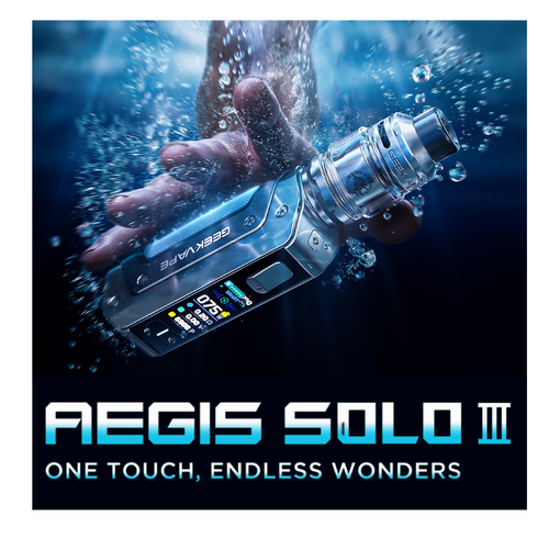 GeekVape Aegis Solo Ⅲ Kit (£45)