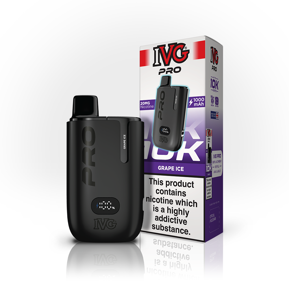 IVG Pro 12 Prefilled Kit | 12000 puffs | 8 Avalanche Vapes IVG Pro 12 Prefilled Kit | 12000 puffs | 8 Avalanche Vapes