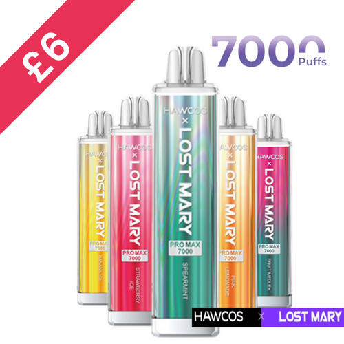 Hawcos x Lost Mary Pro Max 7000 (£6)