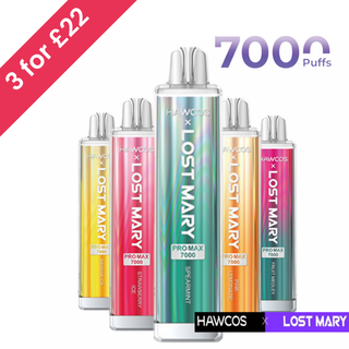 Hawcos x Lost Mary Pro Max 7000 (3 for £22)