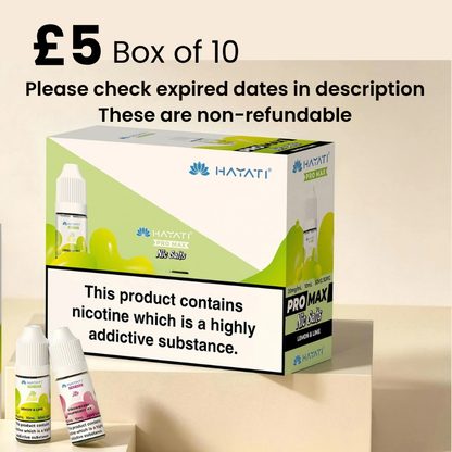 Hayati Pro Max Nic Salt (expired) | 10 for £5