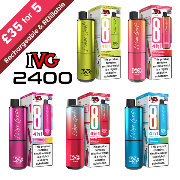 IVG 2400 Prefilled KIT (£7.99 or 5 for £35)