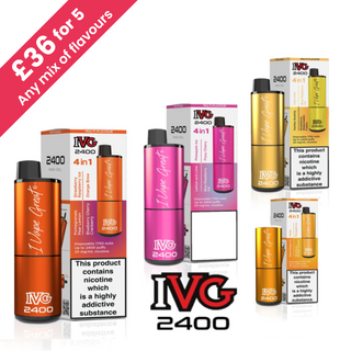 IVG 2400 Disposable (£7.99 or 5 for £36)