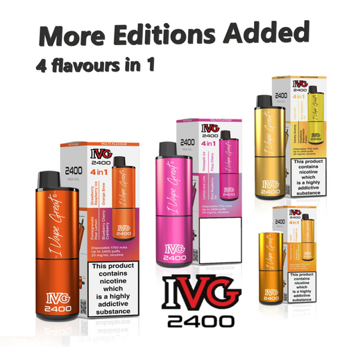 IVG 2400 Disposable (£7.99 or 5 for £36)