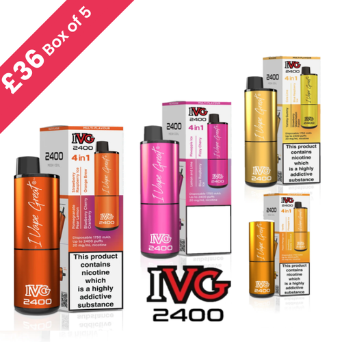 IVG 2400 Disposable (£7.99 or 5 for £36)