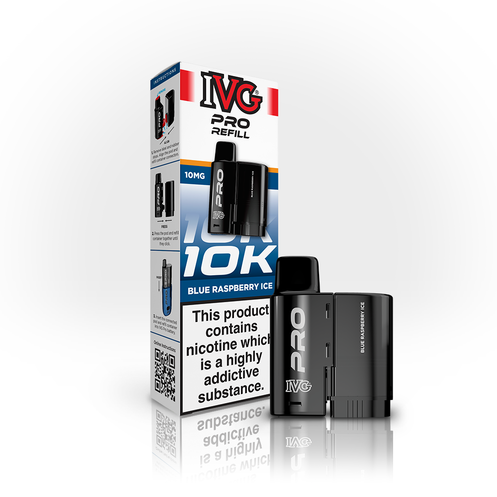 IVG Pro 12 Prefilled PODS 10mg (£5)