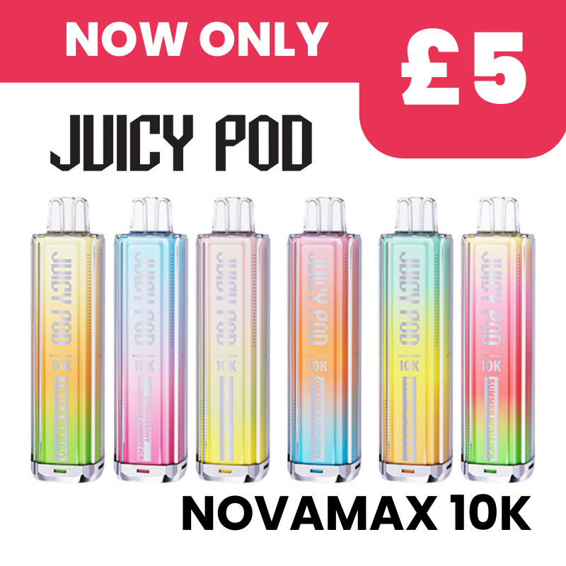 Juicy Pod NovaMax 10K Prefilled Kit | 10000 puffs | 5 Avalanche Vapes Juicy Pod NovaMax 10K Prefilled Kit | 10000 puffs | 5 Avalanche Vapes