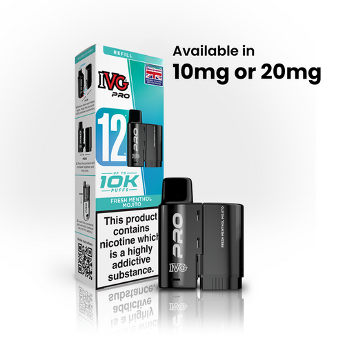 IVG Pro 12 Prefilled PODS 10mg (£5)