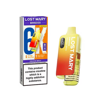 Lost Mary BM6000 Prefilled Pods | £5