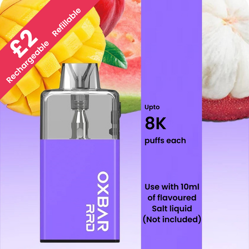 OXBAR RRD - Refillable & Rechargeable Disposable £2