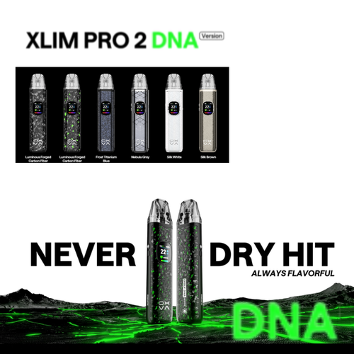 OXVA XLIM Pro 2 DNA Kit with 10 x Maryliq (£24)