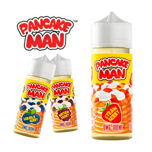 Pancake Man 100ml +2 Nics £10