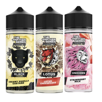 Dr Vapes The Panther Series DESSERTS 100ml  + 2 Nics