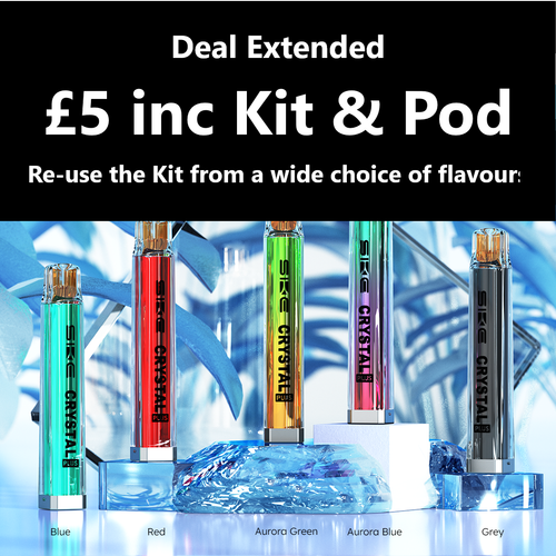 Crystal SKE Plus Pod Kit + Pod £5