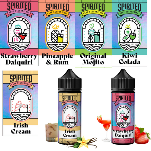 Spirited 100ml + 2 Nics £6