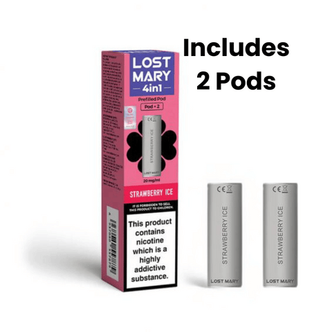 Lost Mary 4in1 PODS (2 per pack  £3.50)