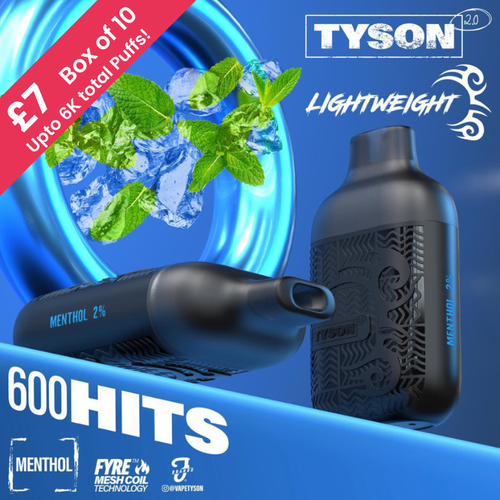 Tyson Lightweight 600 (£7 Box of 10)