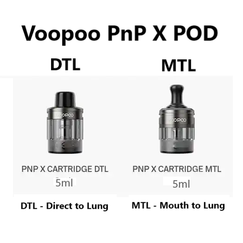 Voopoo PnP X POD Cartridge 5ml (Pack of 2) £8